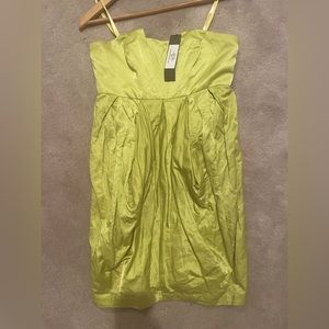 NWT! Mint by Jodi Arnold strapless lime green size 2. Stunning